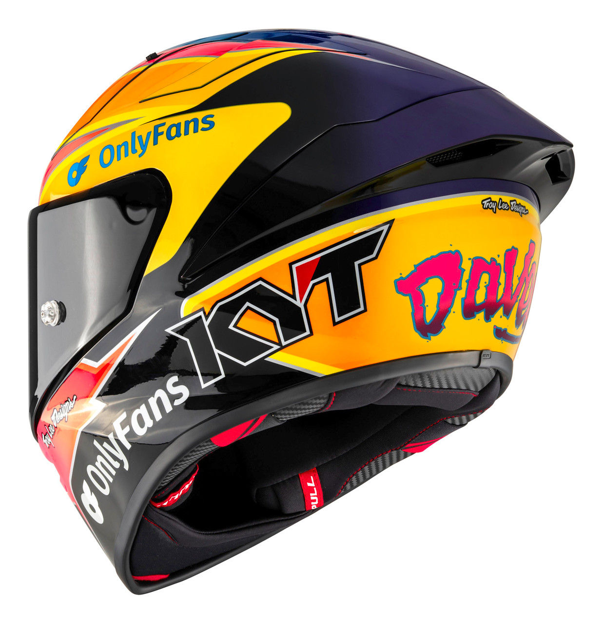 KYT KX-1 Race GP Davey Todd Replica 2025 Replica Helmet - Speed